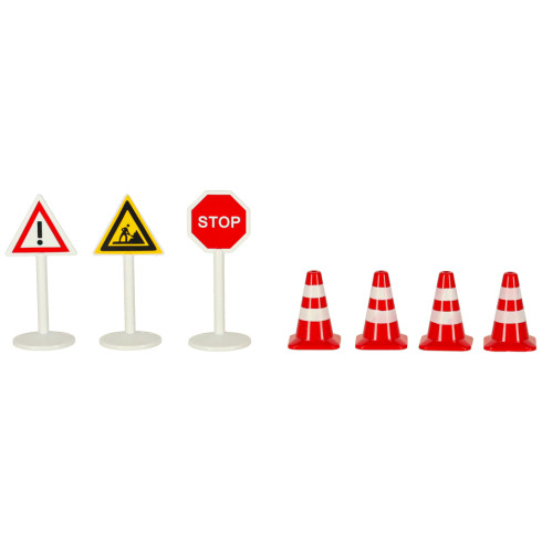 Vagonová dráha stavebnice vlaku 55 prvků