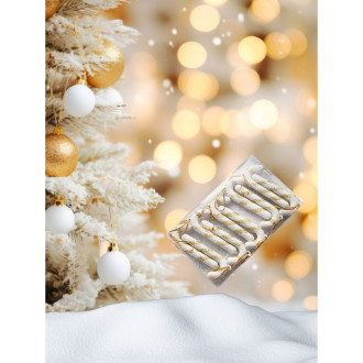 Vánoční dekorace - bílé lízátka 10ks 