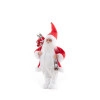 Vánoční dekorace Santa Claus 45 cm - bílý