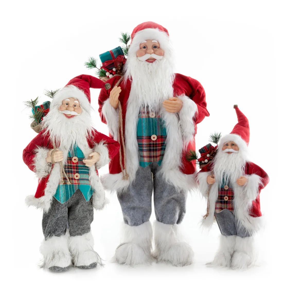 Vánoční dekorace Santa Claus 45 cm 