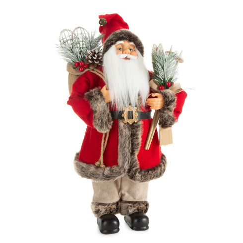 Vánoční dekorace Santa Claus 60 cm - červený