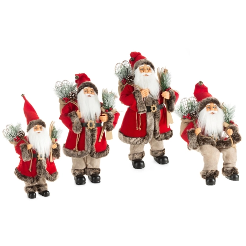 Vianočná dekorácia Santa Claus 60 cm - červený
