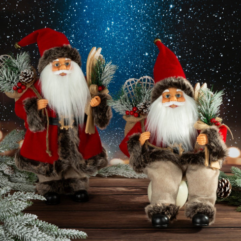 Vianočná dekorácia Santa Claus 80 cm - červený Vianočná dekorácia Santa Claus 80 cm - červený