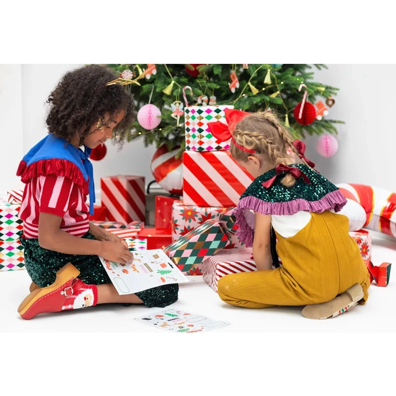 Karácsonyi matricák – Téli erdő, 20 db