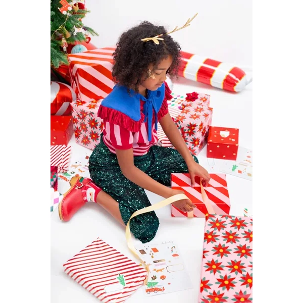 Karácsonyi matricák – Téli erdő, 20 db