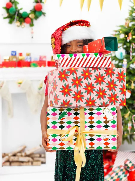 Autocolante de Crăciun Pădure de iarnă, 20 buc.