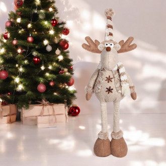Vianočný sob z plyšu - veľký 60 cm