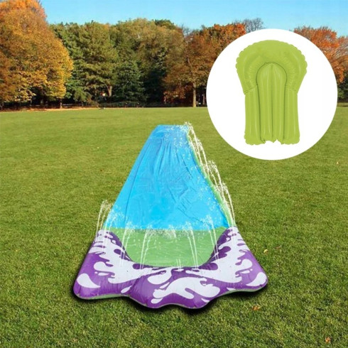 Vodná šmýkačka s fontánou + 1 nafukovacia doska