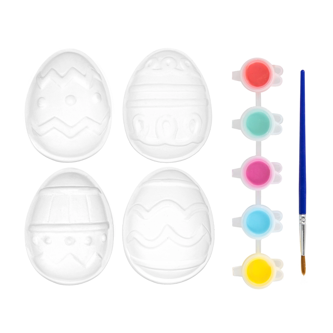 Decorațiuni de Paște – Ornamente din ghips pentru pictat ouăle