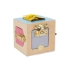 Montessori activity kocka so zámkami 19,5 cm