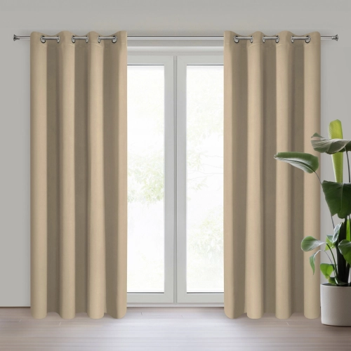 Koberček 150x200 cm polarový krémový zlatý GLAMO Design 91