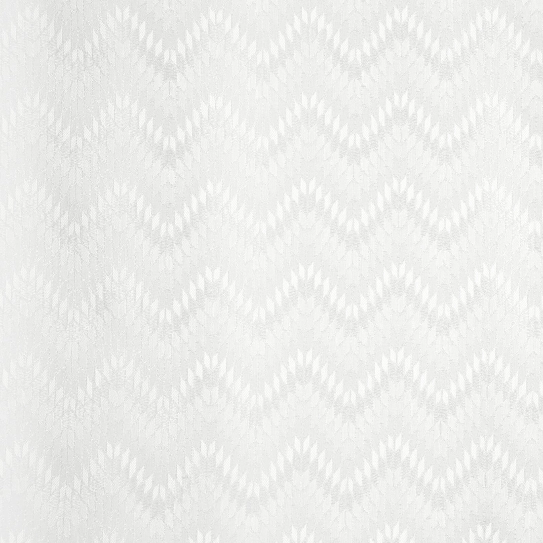 Povlečení 160x200 cm z bambusové viskózy s geometrickým vzorem, bílé