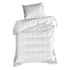 Povlečení 160x200 cm bavlněný satén, bílé