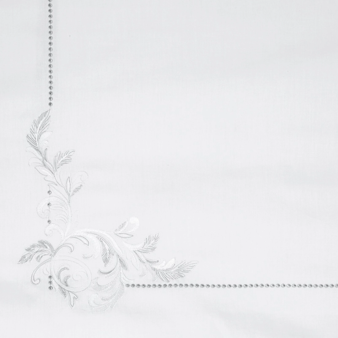 Povlečení 160x200 cm bavlněný satén, bílé