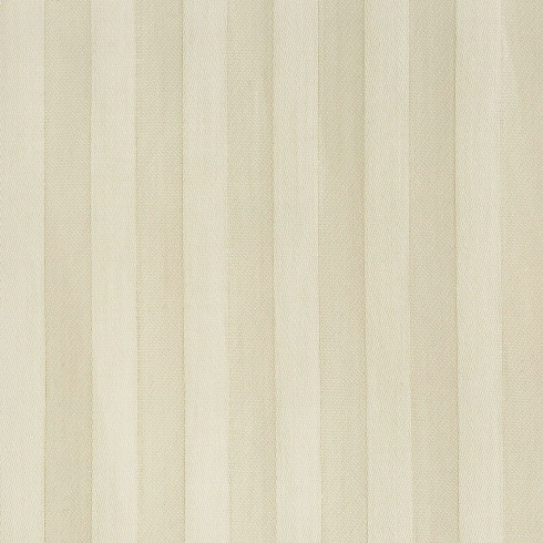 Obliečky 160x200 cm bavlnené saténové krémové s prúžkami