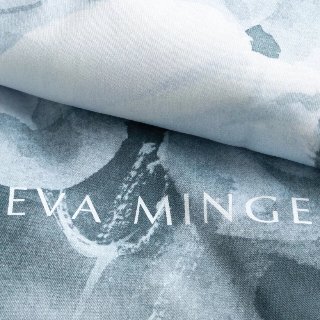 Povlečení 160x200 cm bavlněný satén, mátové a bílé