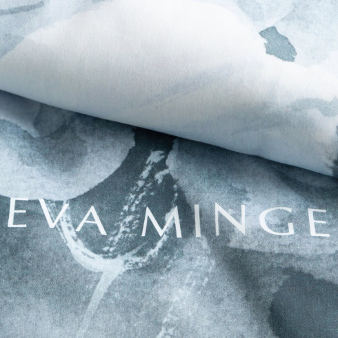 Obliečky 160x200 cm bavlnené saténové, mätové a biele