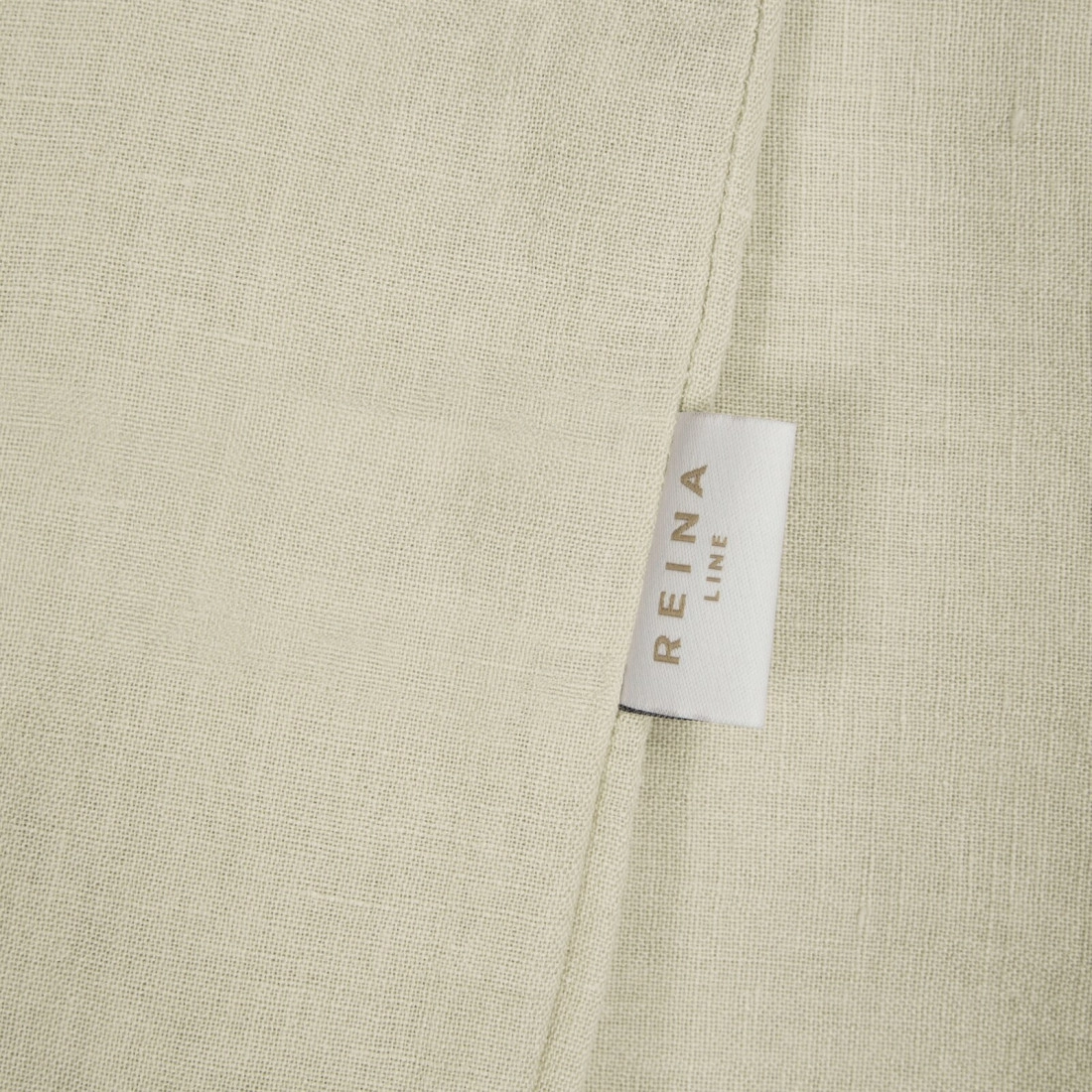 Obliečky 160x200 cm ľanové s bavlnou krémové