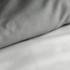 Saténové oboustranné povlečení 160x200 cm, bílé a ocelové