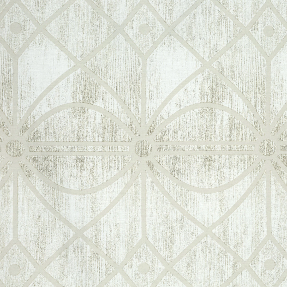 Povlečení 220x200 cm bavlněné renforcé s geometrickým vzorem, béžové a krémové