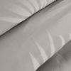 Obliečky 220x200 cm bavlnené saténové sivobéžové