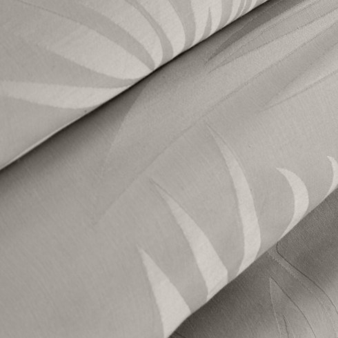 Obliečky 220x200 cm bavlnené saténové sivobéžové