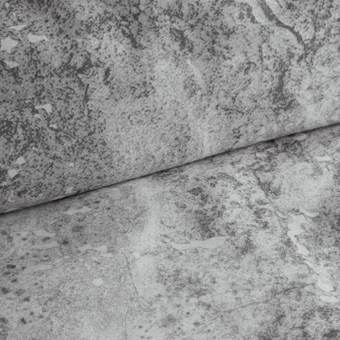 Povlečení 220x200 cm z bavlněného saténu, stříbrné a ocelové