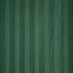 Obliečky 220x200 cm bavlnené saténové tmavozelené v prúžkoch
