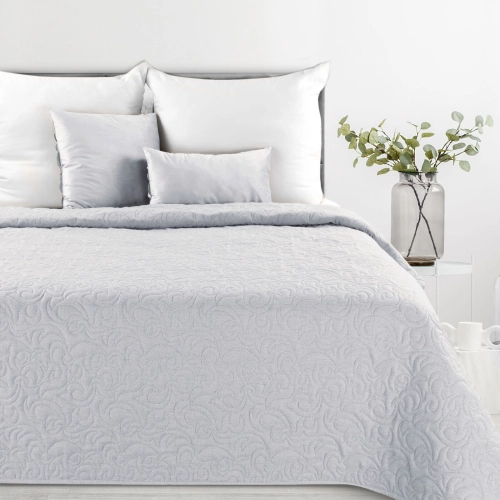 Prehoz 170x210 cm jednofarebný, strieborný