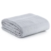 Prehoz 170x210 cm mikrovláknový, strieborný
