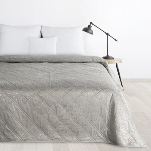 Prehoz 170x210 cm mikrovláknový, strieborný