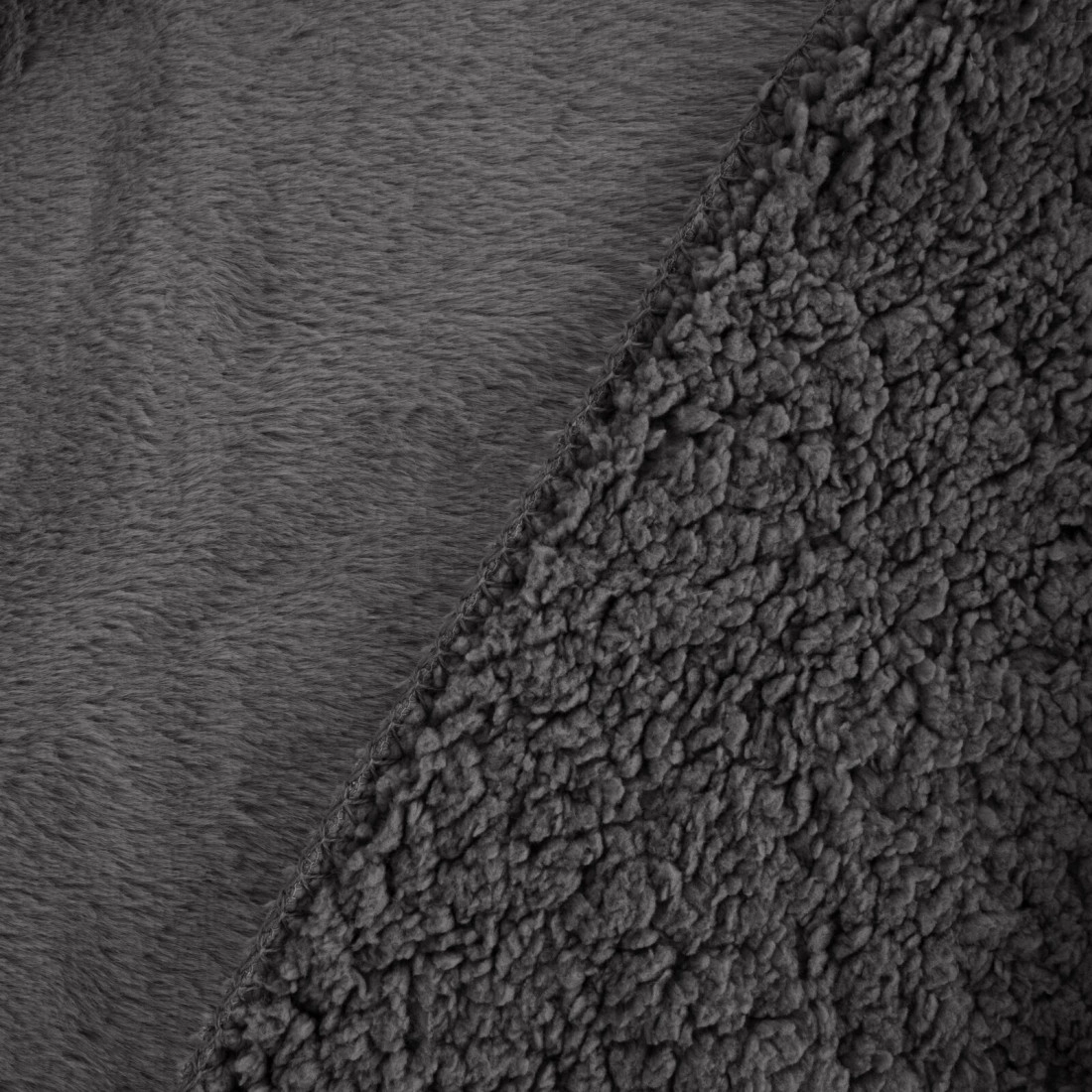 Prehoz 170x210 cm obojstranný, oceľovosivý