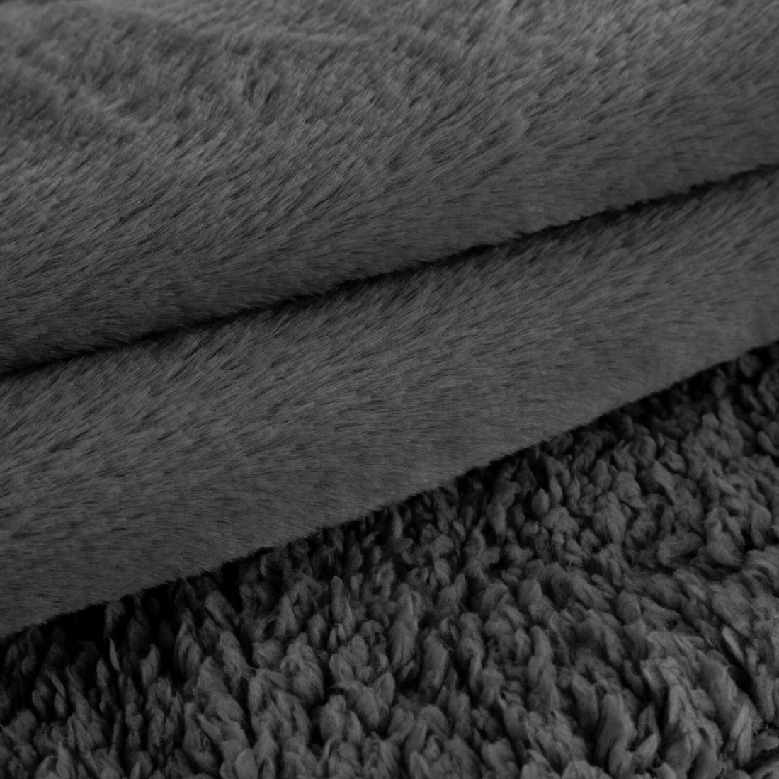 Prehoz 170x210 cm obojstranný, oceľovosivý