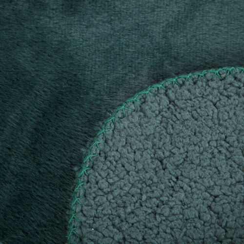 Prehoz 170x210 cm obojstranný, tmavozelený