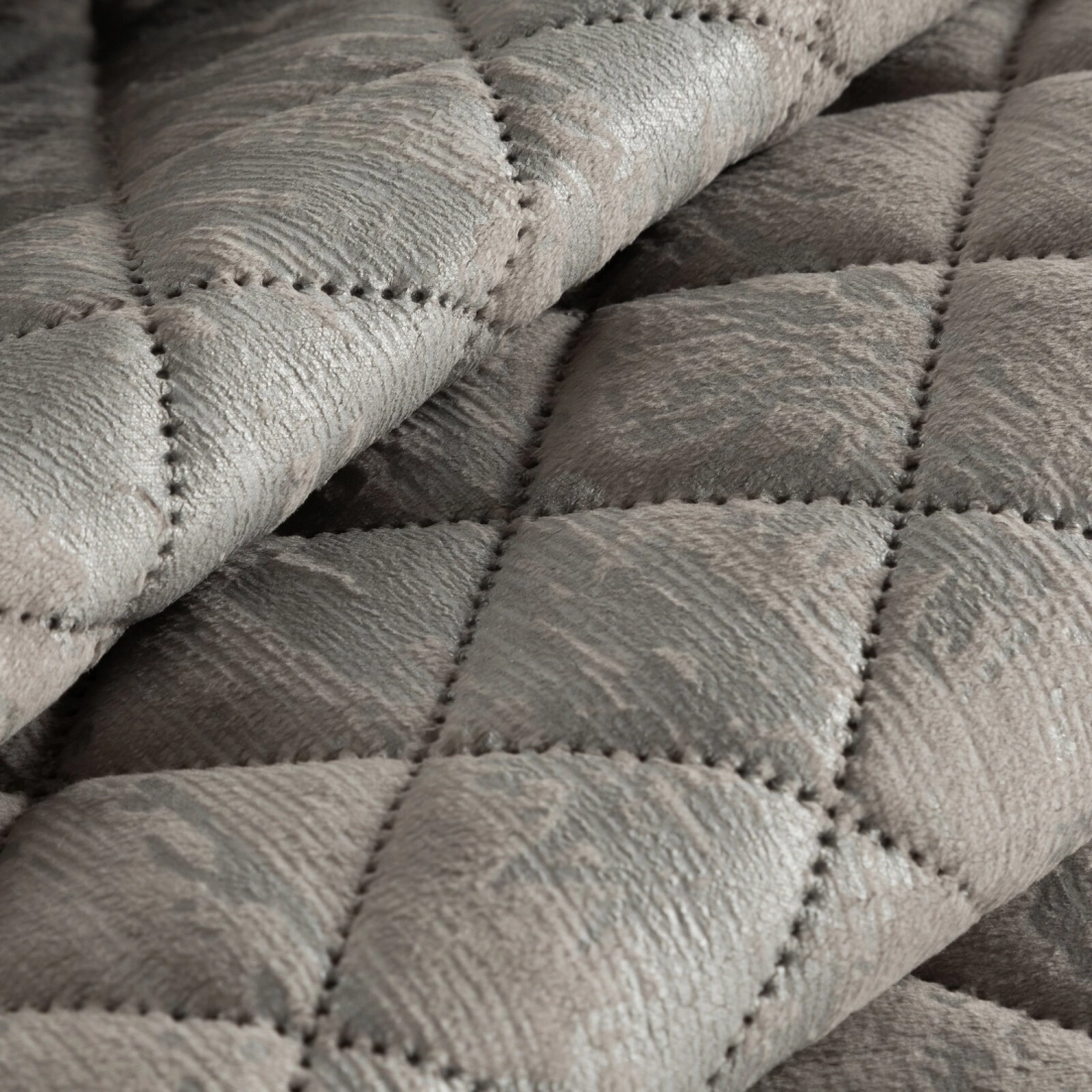 Prehoz 170x210 cm s geometrickým vzorom, béžový a strieborný