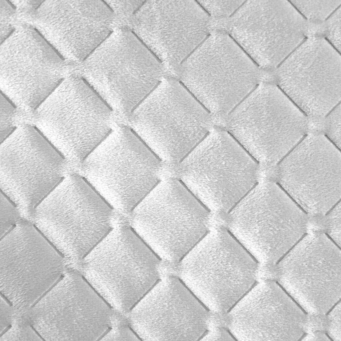 Prehoz 170x210 cm s geometrickým vzorom, biely