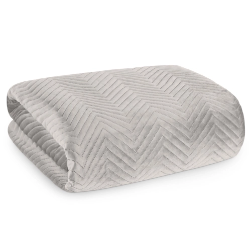 Prehoz 170x210 cm s motívom rybej kosti, béžový