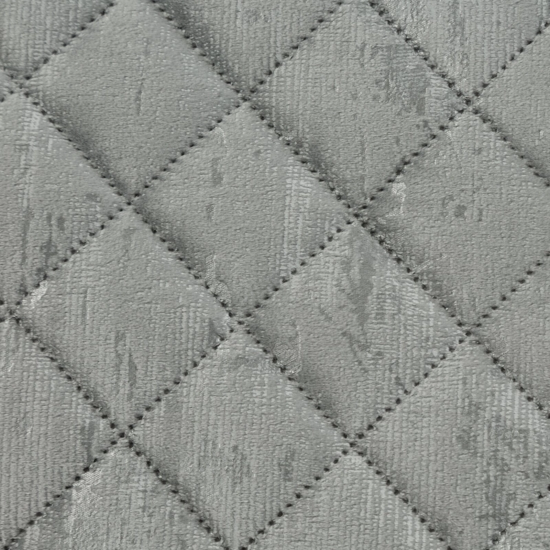 Prehoz 170x210 cm velúrový s geometrickým vzorom, strieborný