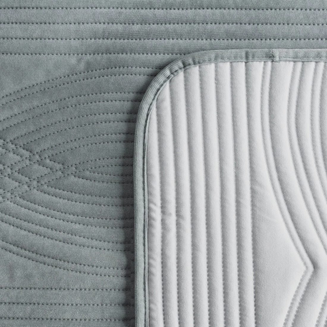 Prehoz 170x210 cm velúrový, strieborný