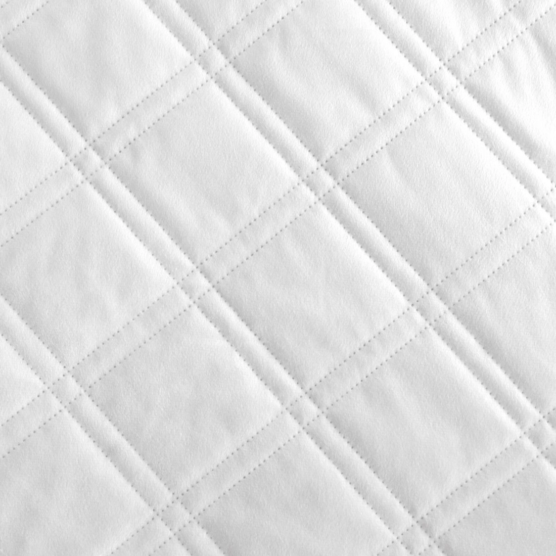 Prehoz 200x220 cm mikrovláknový, biely