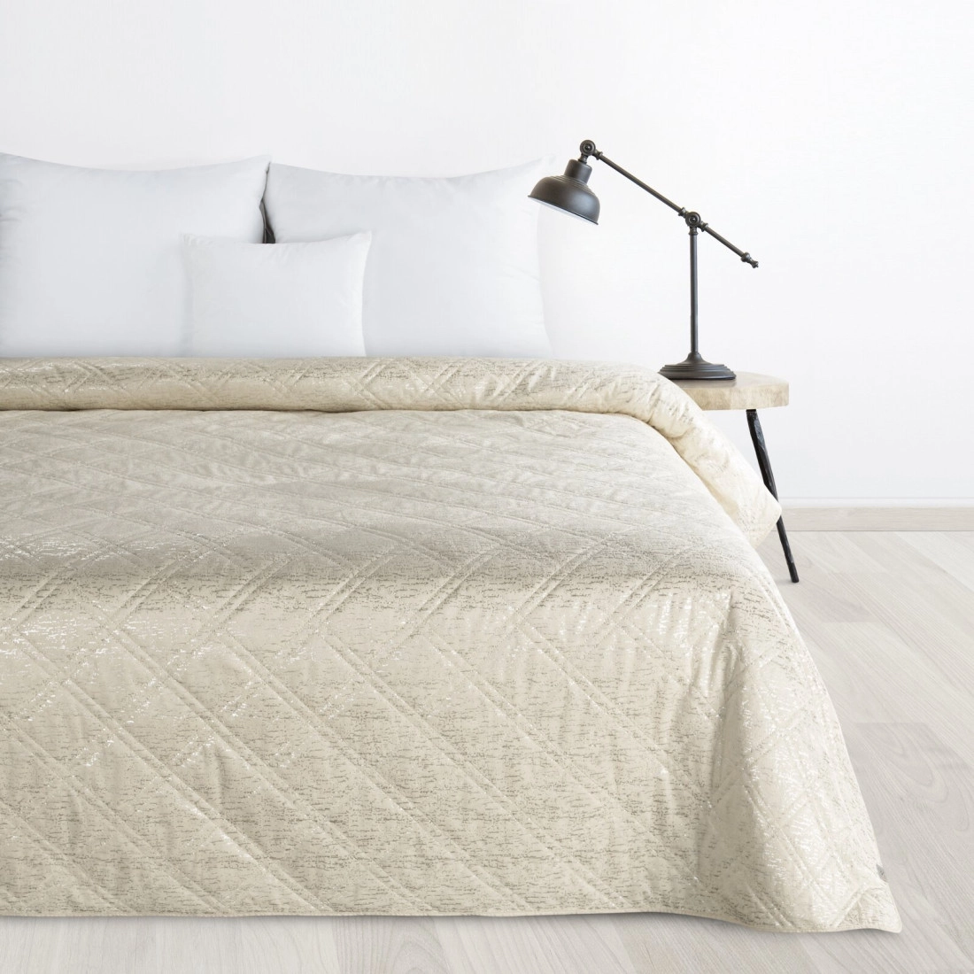 Prehoz 200x220 cm mikrovláknový, krémový