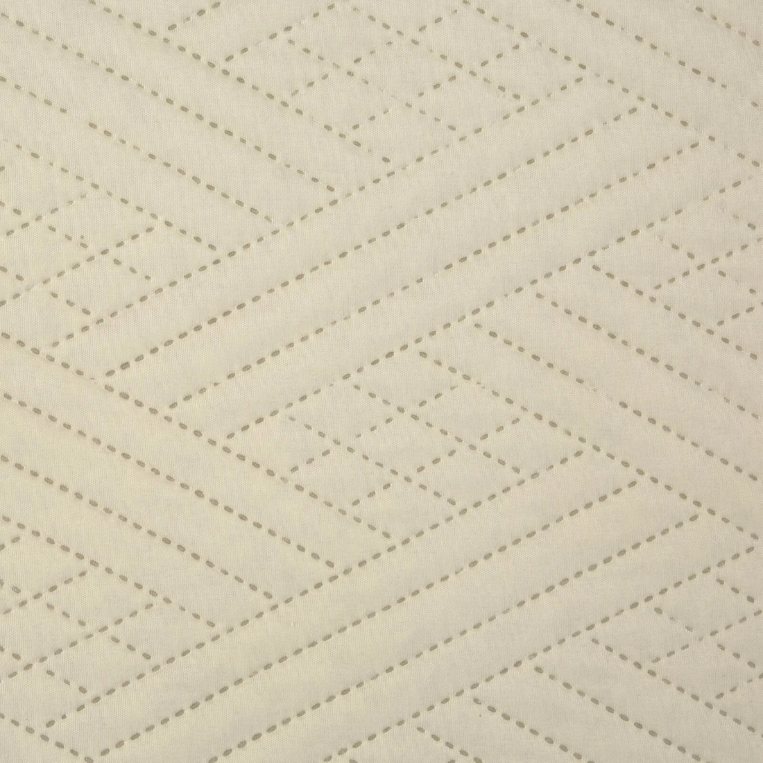 Prehoz 200x220 cm mikrovláknový s geometrickým vzorom, krémový