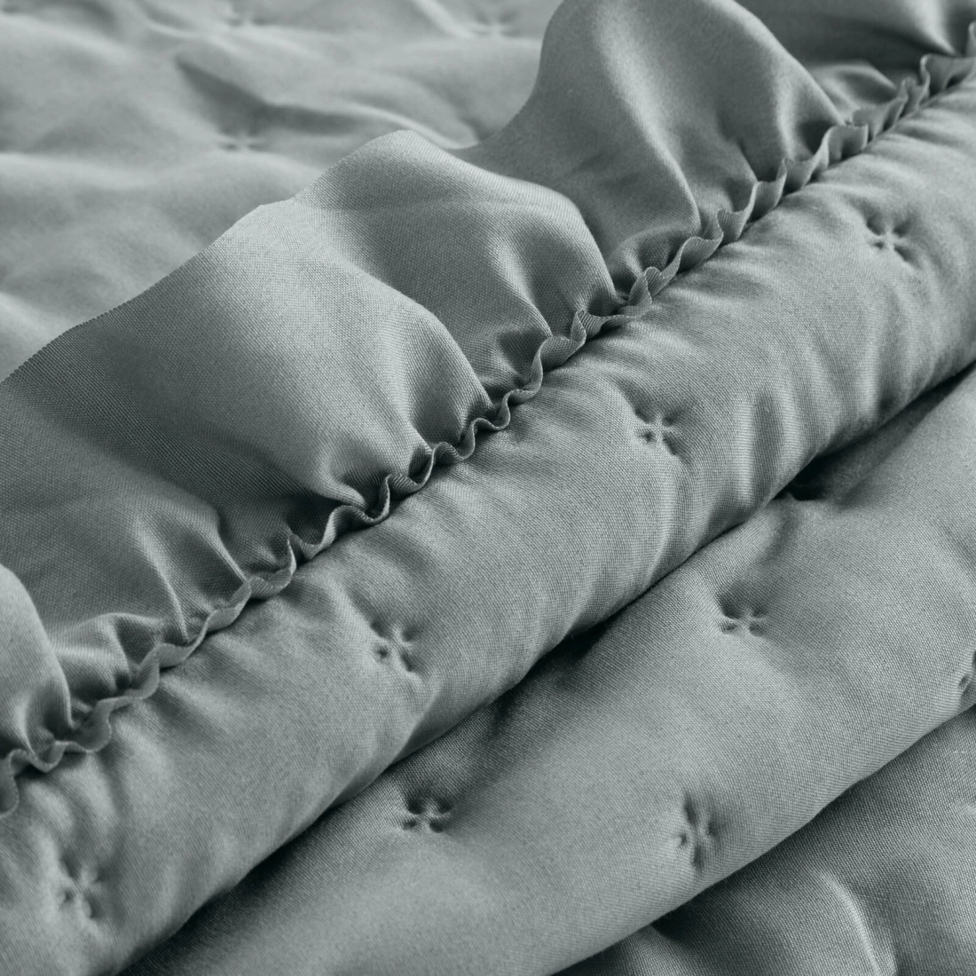 Prehoz 200x220 cm mikrovláknový, strieborný