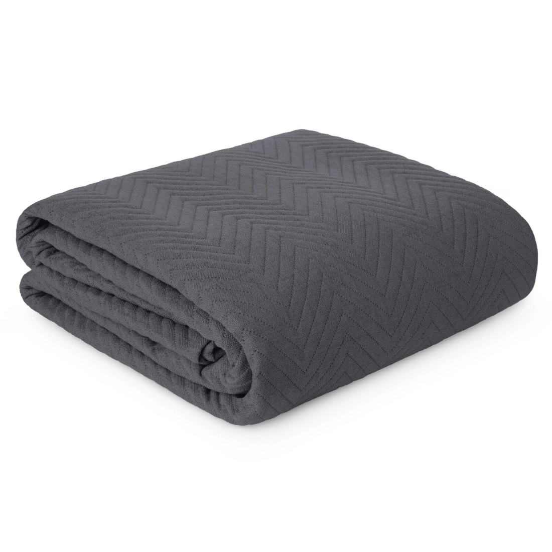 Prehoz 200x220 cm s geometrickým vzorom, grafitový