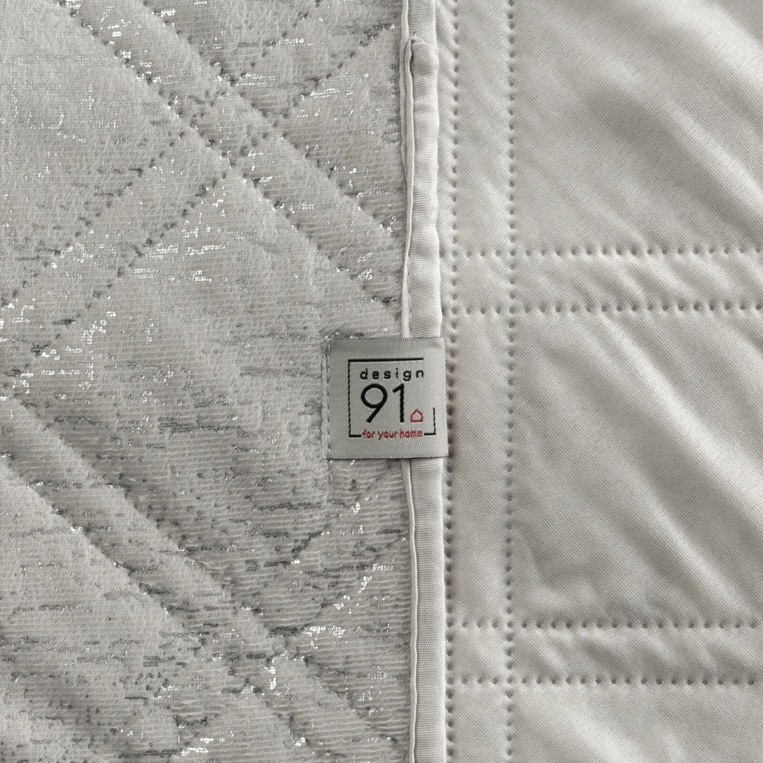 Prehoz 220x240 cm mikrovláknový, strieborný