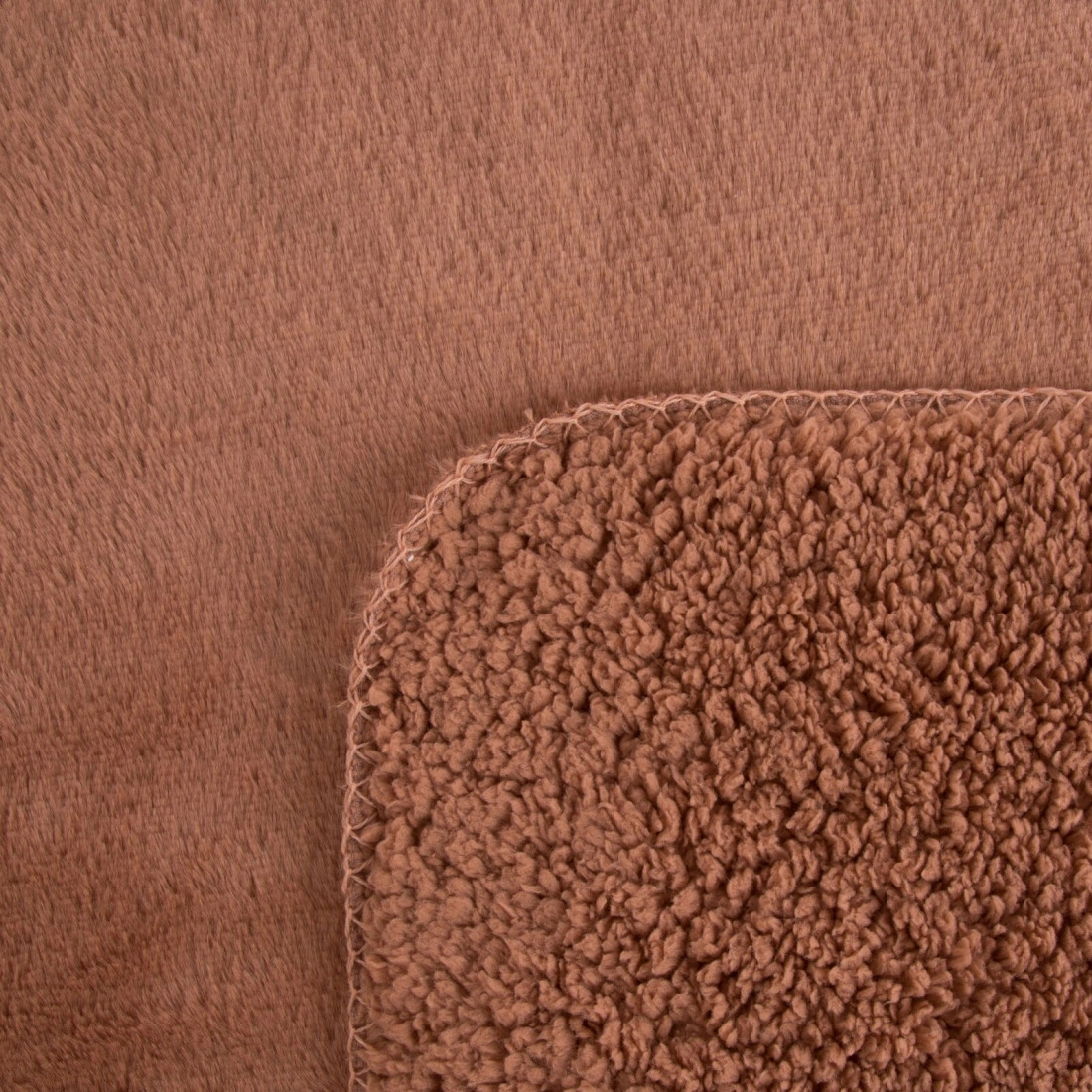 Prehoz 220x240 cm obojstranný, oranžovohnedý