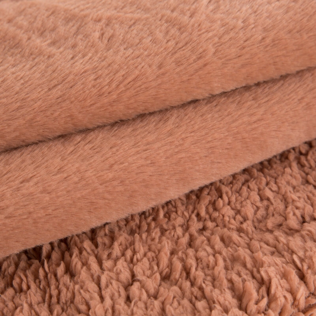 Prehoz 220x240 cm obojstranný, oranžovohnedý