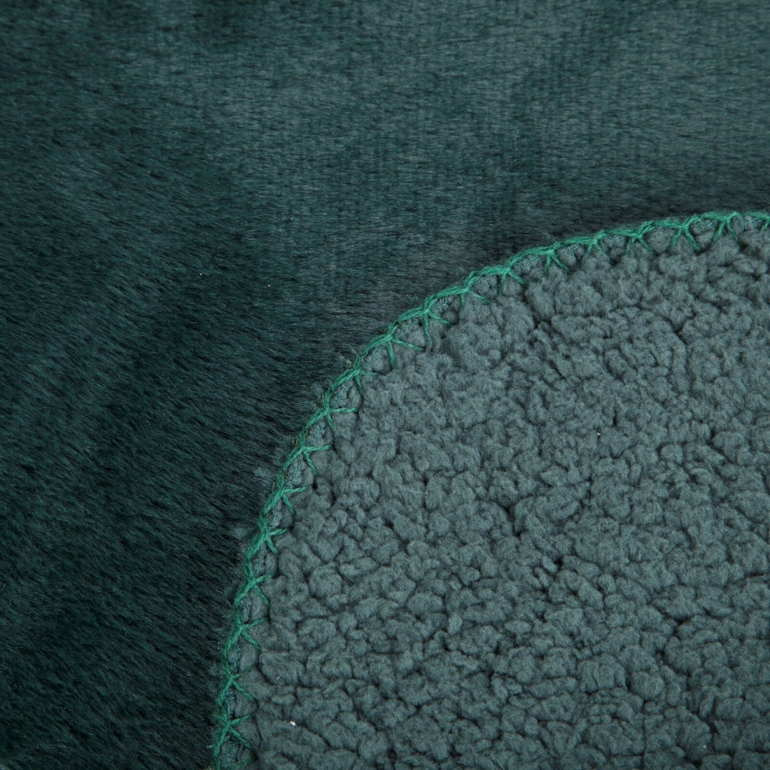 Prehoz 220x240 cm obojstranný, tmavozelený