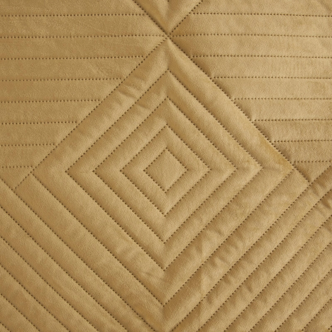Prehoz 220x240 cm s geometrickým vzorom, medový