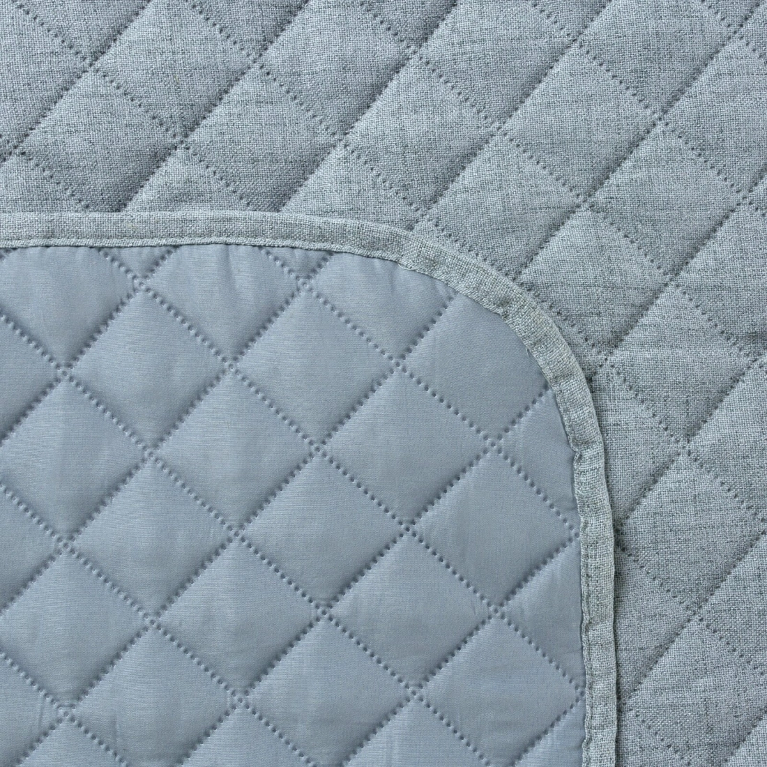 Prehoz 220x240 cm s geometrickým vzorom, modrý